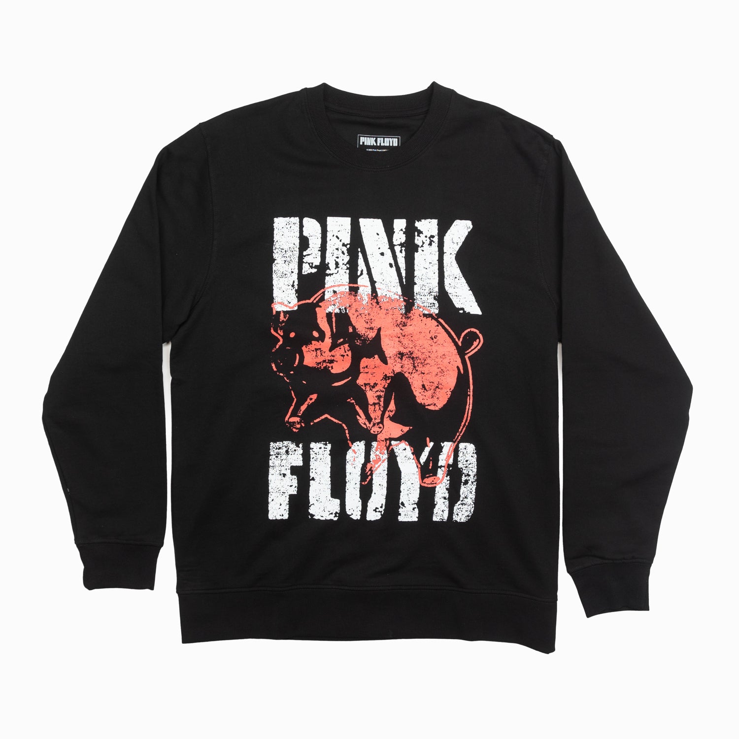 Poleron Hombre Pink Floyd Heart Negro Pink Floyd