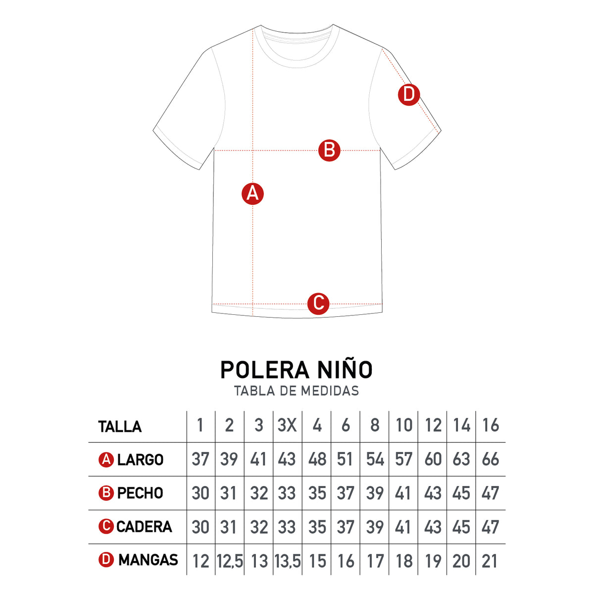 Polera Niño Naruto Puño Blanco Naruto