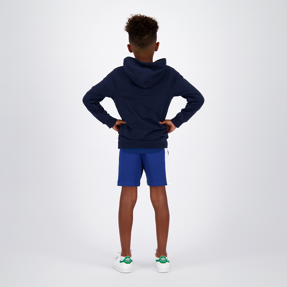 Poleron Cerrado Con Gorro Niño 10 Azul Messi