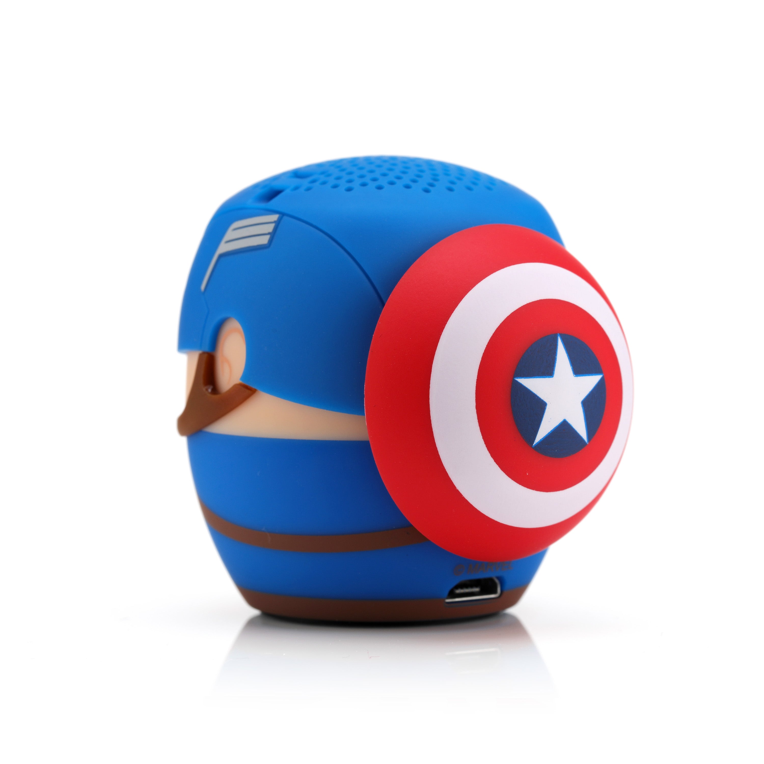 Parlante Bluetooth Portatil Capitan América Marvel Bitty Boomers