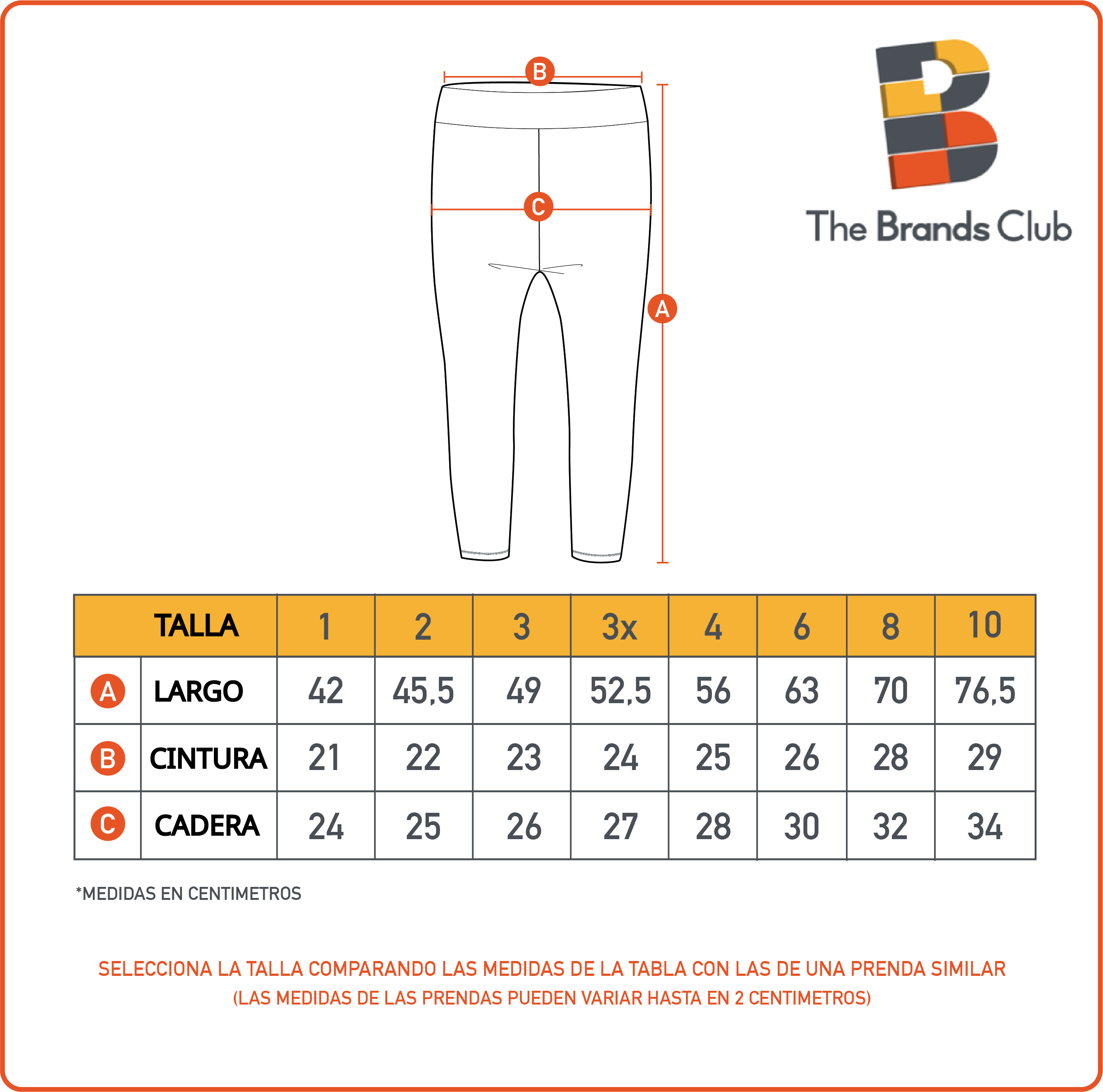 Jeans Niña Azul Básico The Brands Club