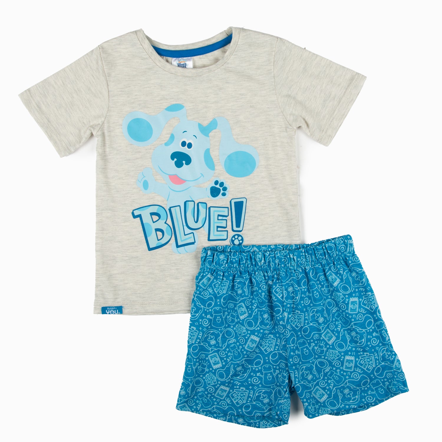 Pijama Niño Blue Azul Las Pistas de Blue