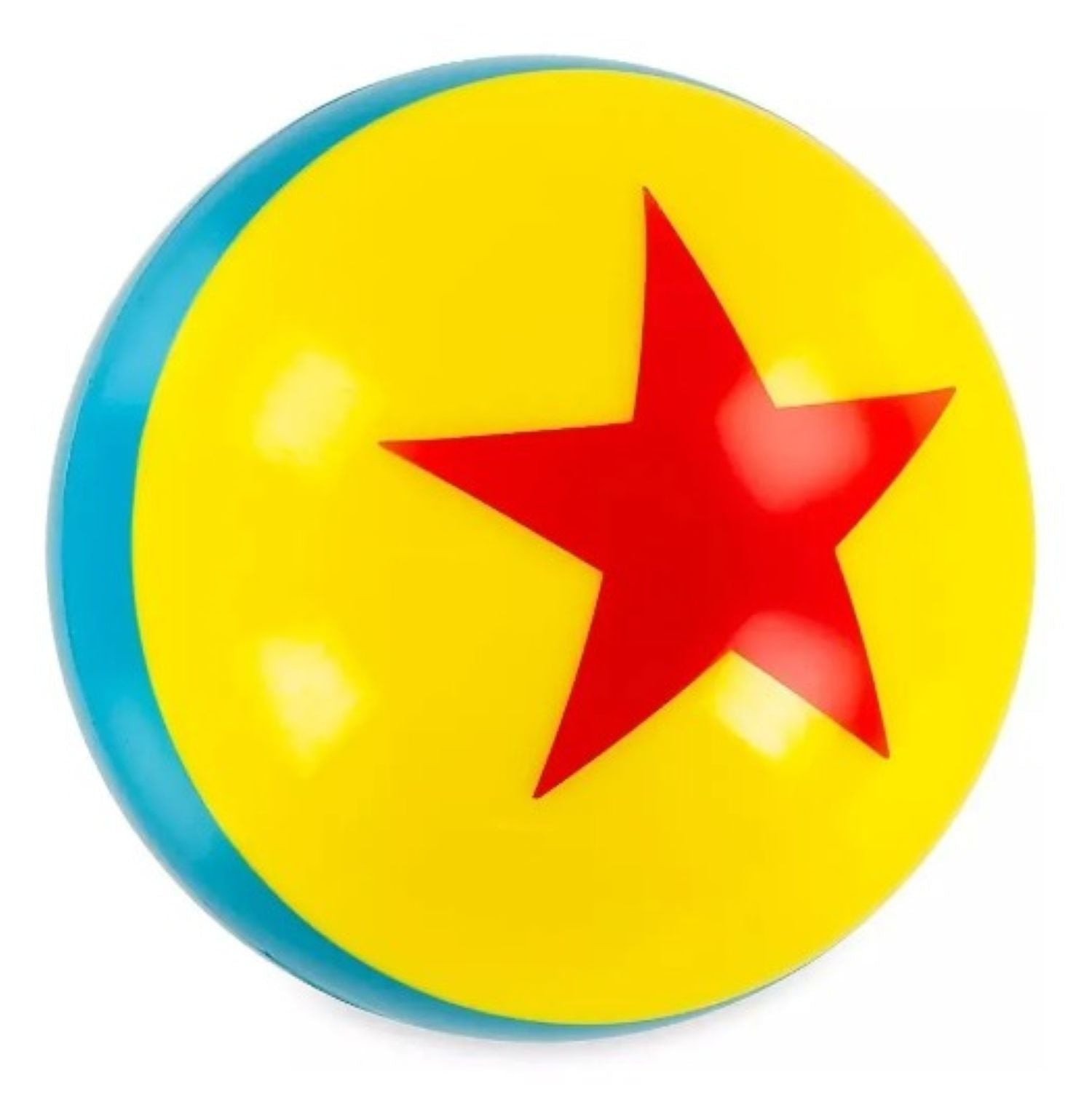 Pelota Plastica 10Cm Amarilla Pixar Disney