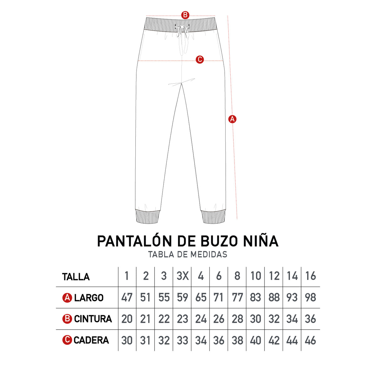 Pantalon de Buzo Niña Minnie Letra Dos Azul Disney