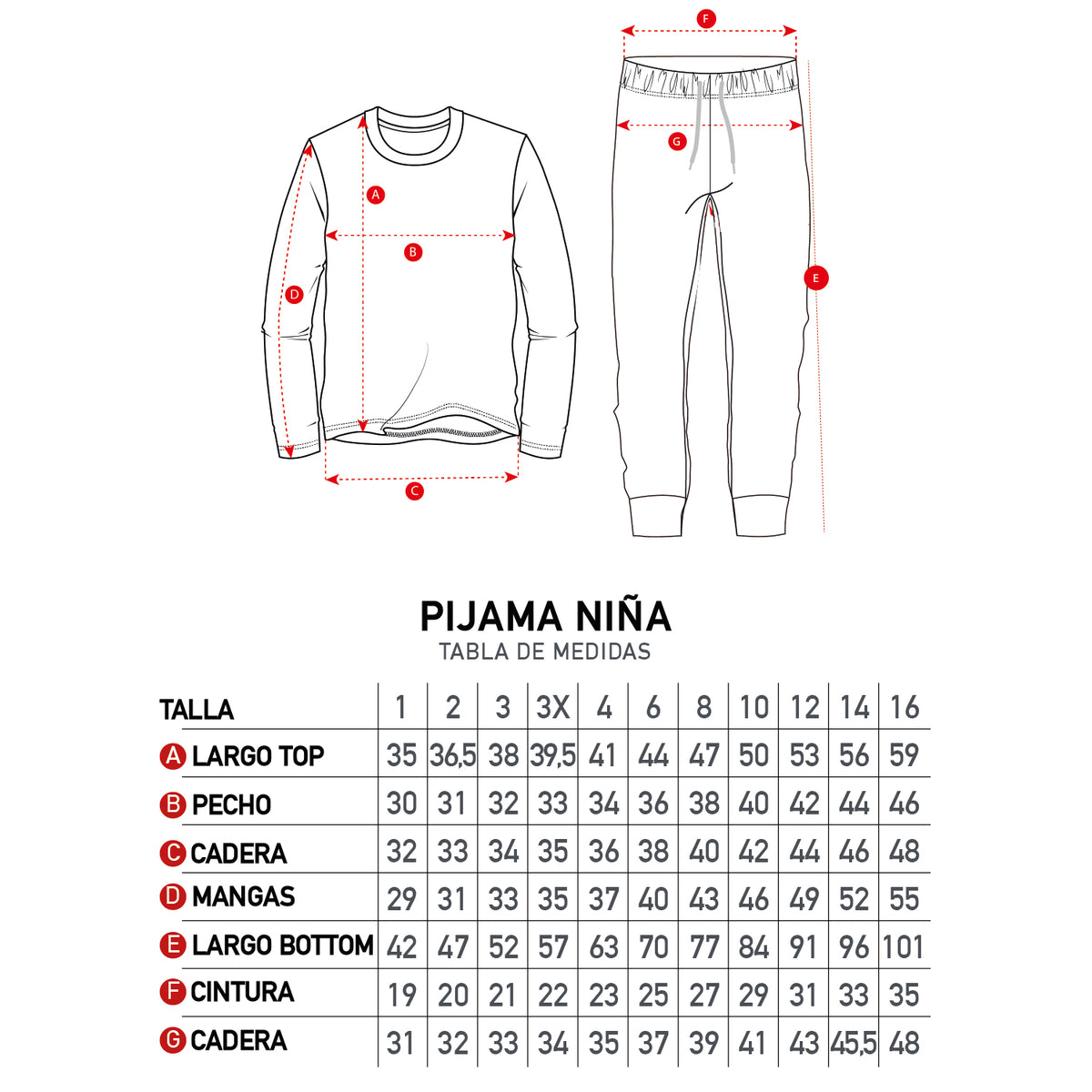 Pijama Niña Minnie Flowers Blanco Disney