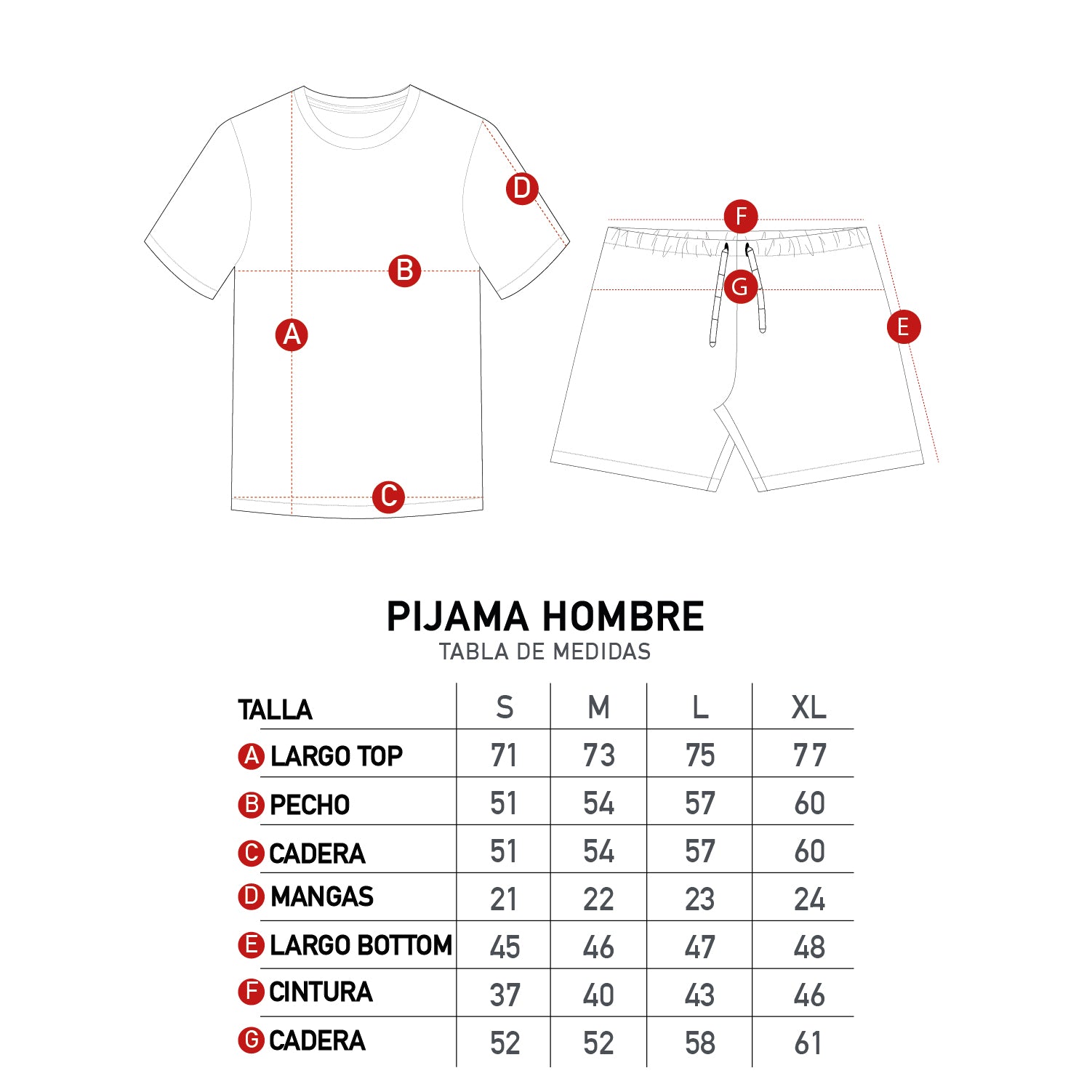 Pijama Hombre Stormtrooper Naves Blanco Star Wars
