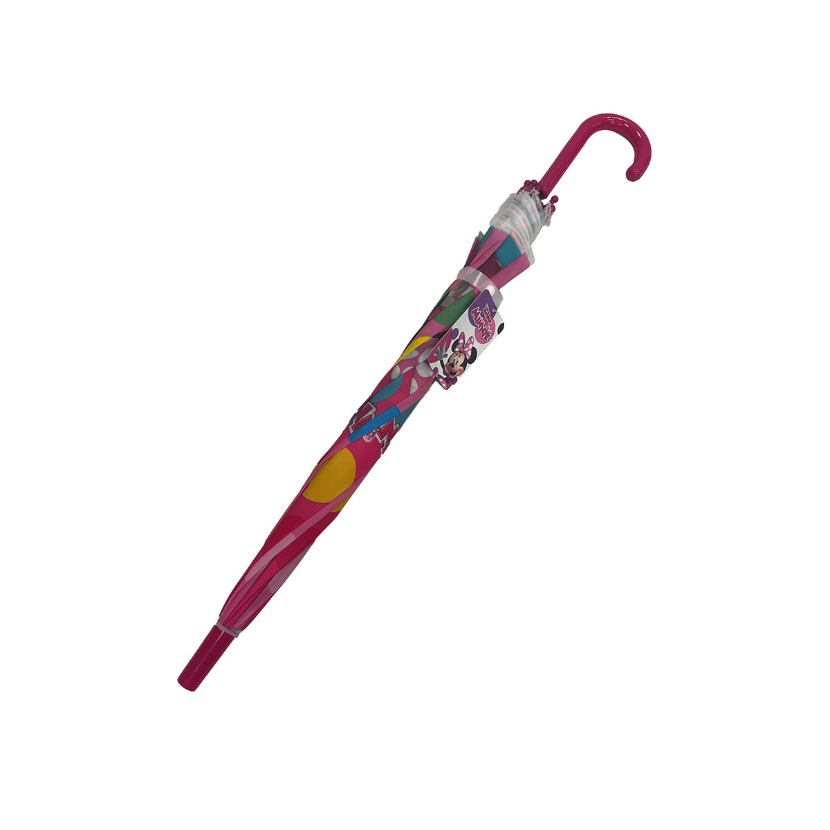 Paraguas Infantil Rosado Minnie Mouse Disney