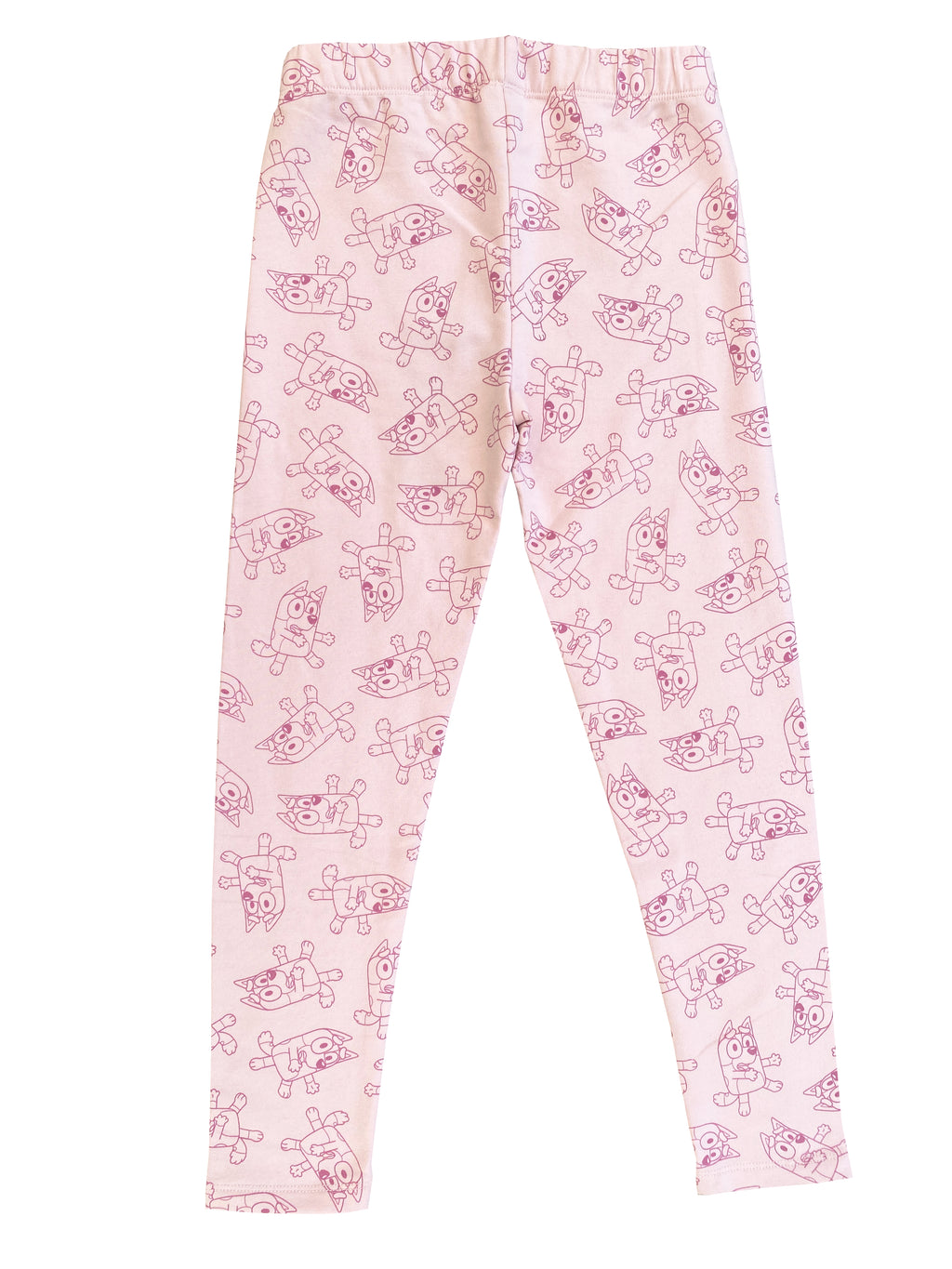Calza Niña Full Print Rosado Bluey