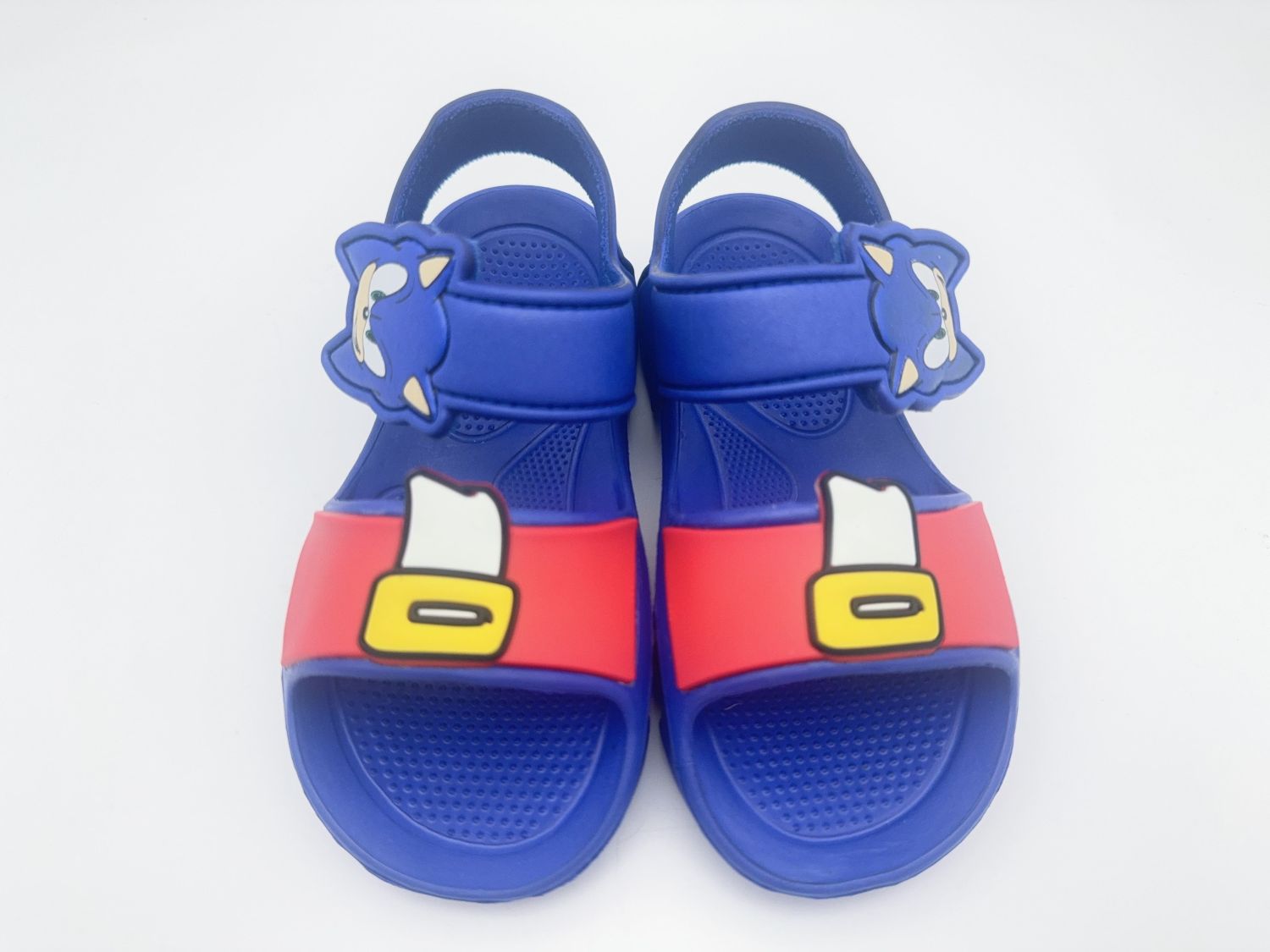 Sandalia Niño Azul Carita Sonic