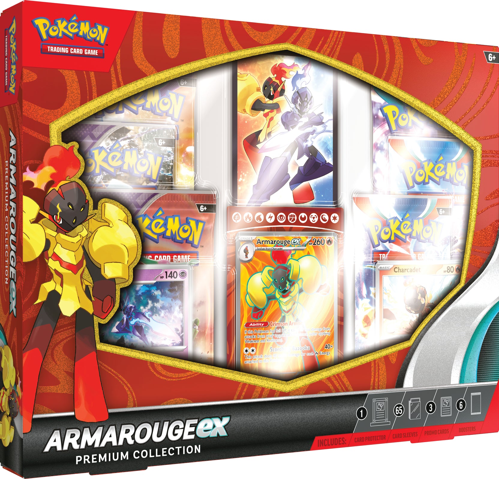 Juego de Mesa Armarouge Premium Collection Pokemon