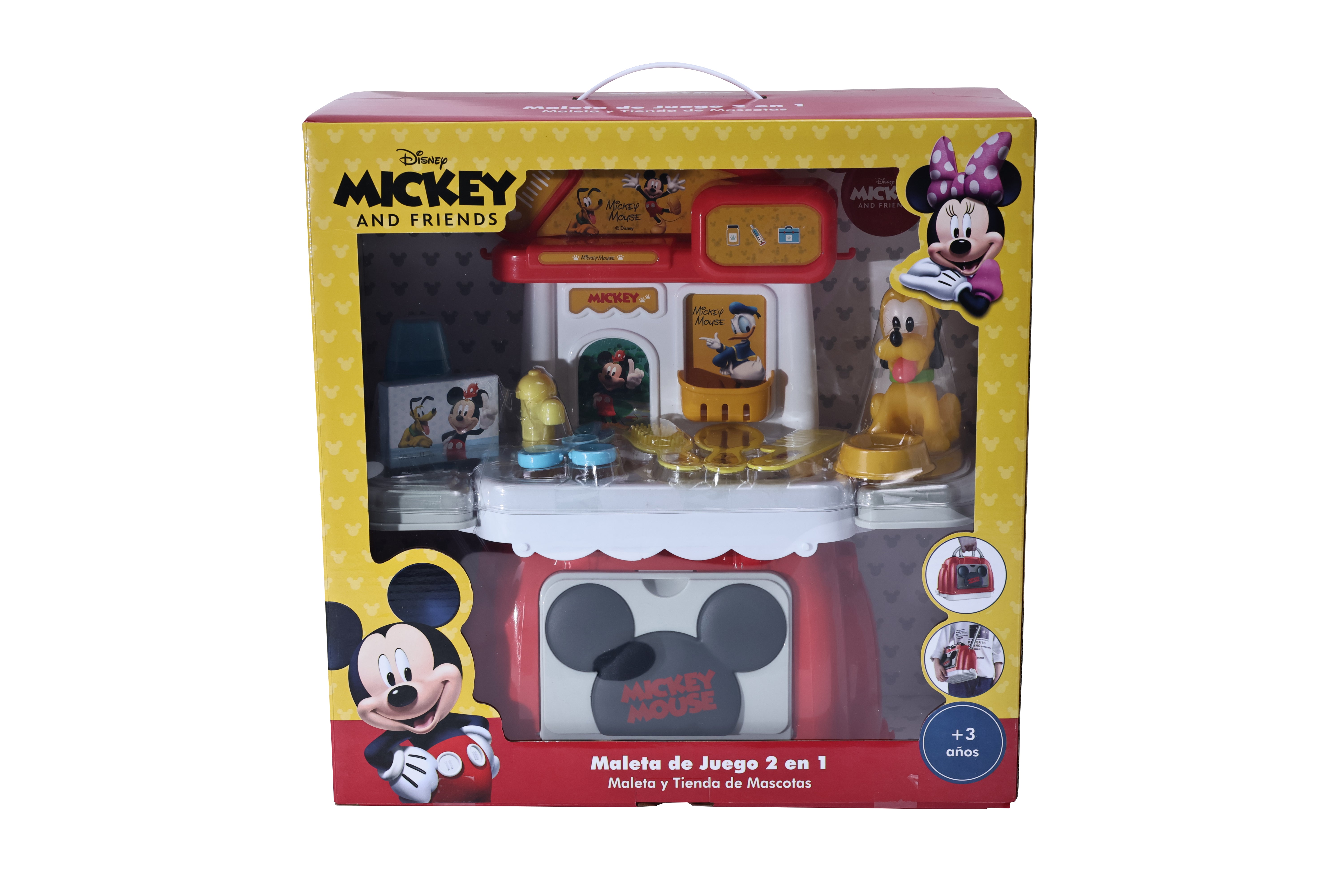 Bolso De Tienda de Mascotas 2 en 1 Mickey Disney