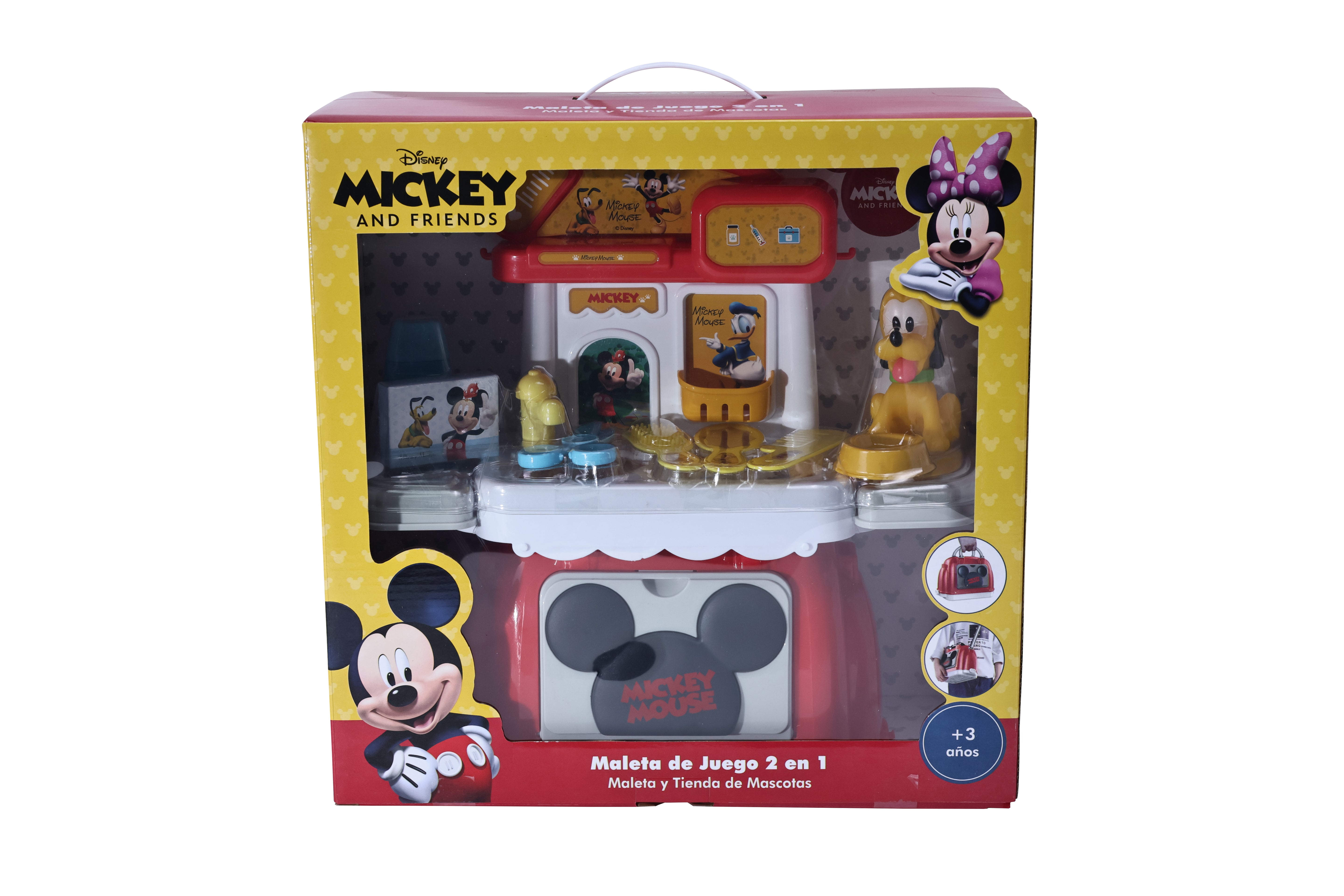 Bolso De Tienda de Mascotas 2 en 1 Mickey Disney