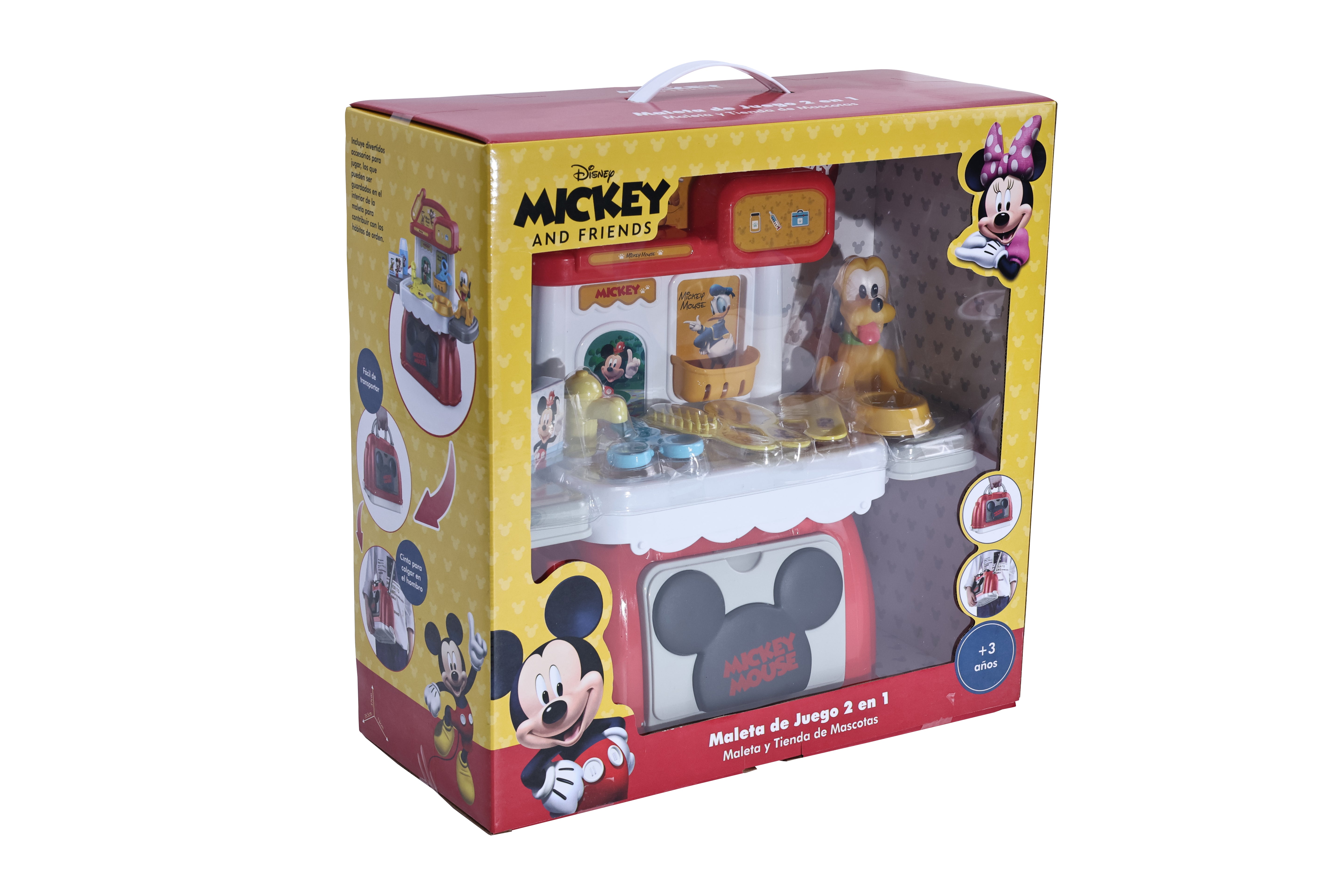 Bolso De Tienda de Mascotas 2 en 1 Mickey Disney