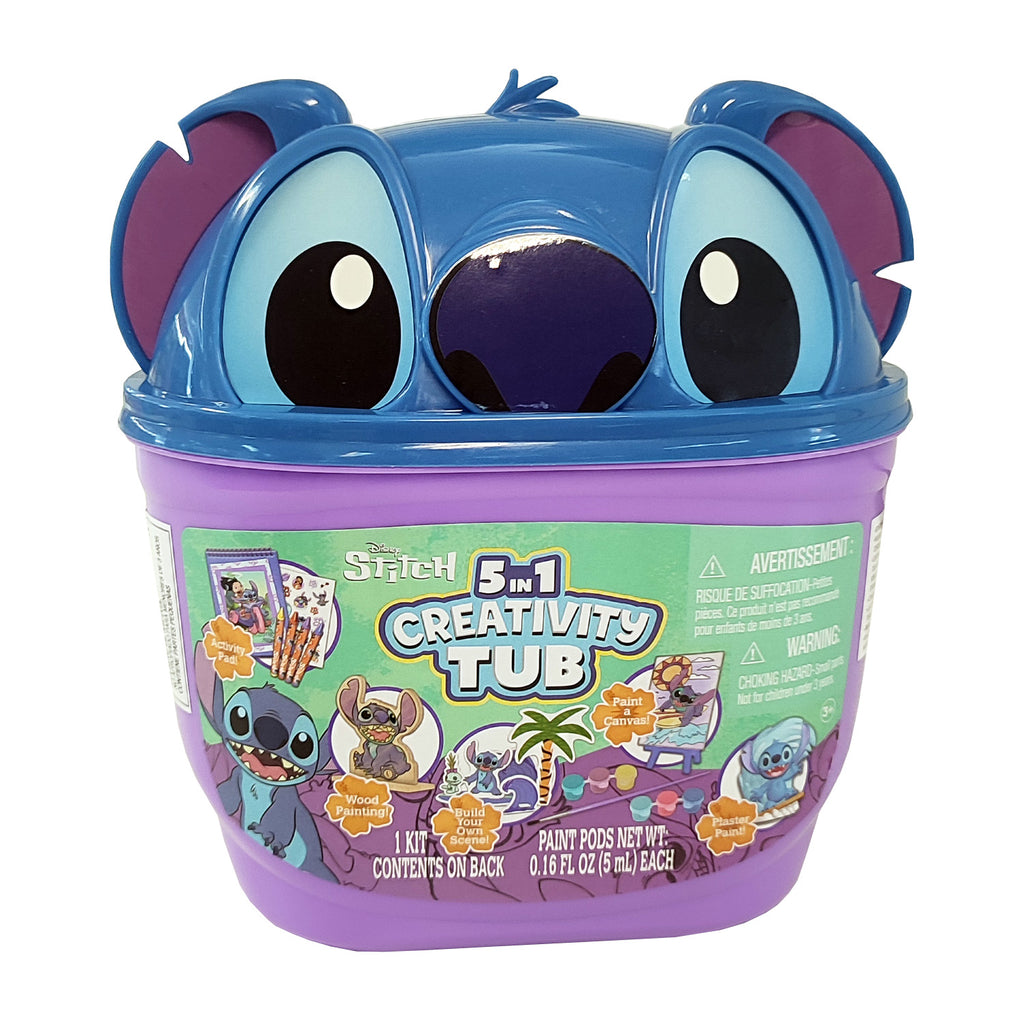 Set 5 En 1 Actividades Artisticas Lilo & Stitch Disney