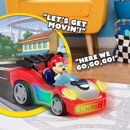 Vehiculo Pull Back Mickey Mouse Disney