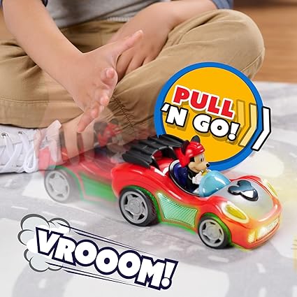Vehiculo Pull Back Mickey Mouse Disney