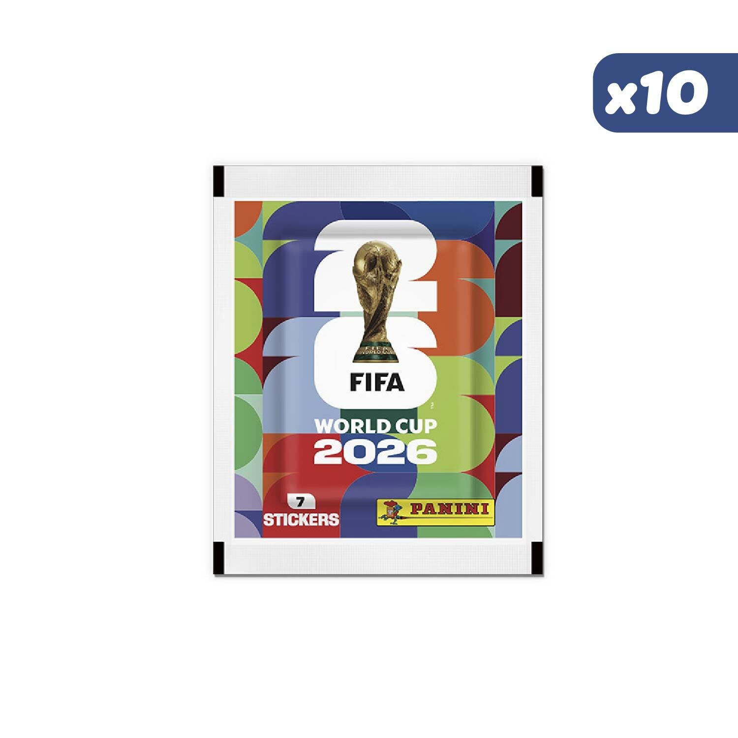Pack 10 Sobres Láminas Mundial FIFA 2026 Panini