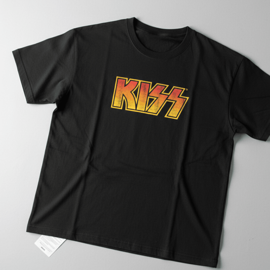 Polera Manga Corta Hombre Logo Negro Kiss - Poleras Chile | The Brands Club cl