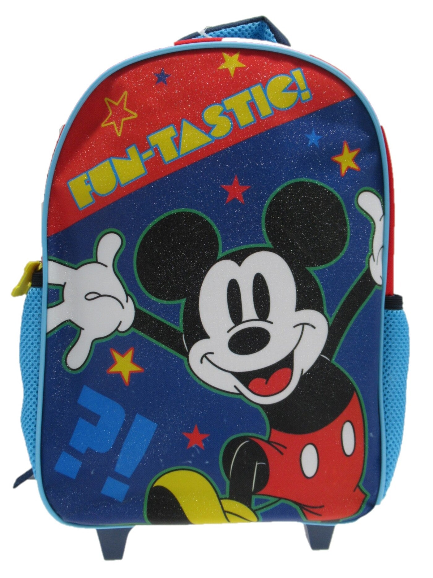 Mochila Escolar con Ruedas Niño FunTastic Mickey Azul Disney - Mochilas Chile | The Brands Club cl
