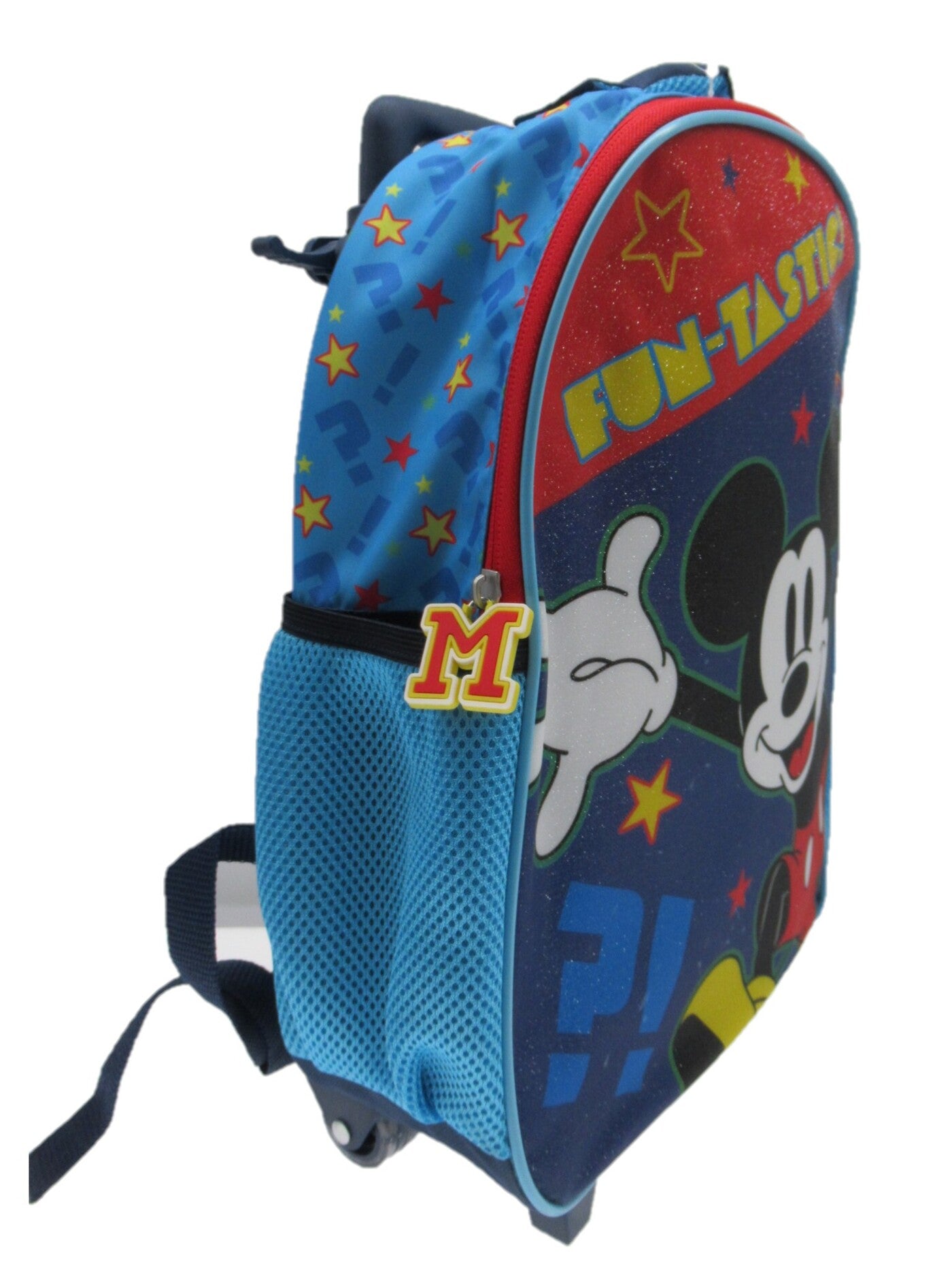 Mochila Escolar con Ruedas Niño FunTastic Mickey Azul Disney - Mochilas Chile | The Brands Club cl