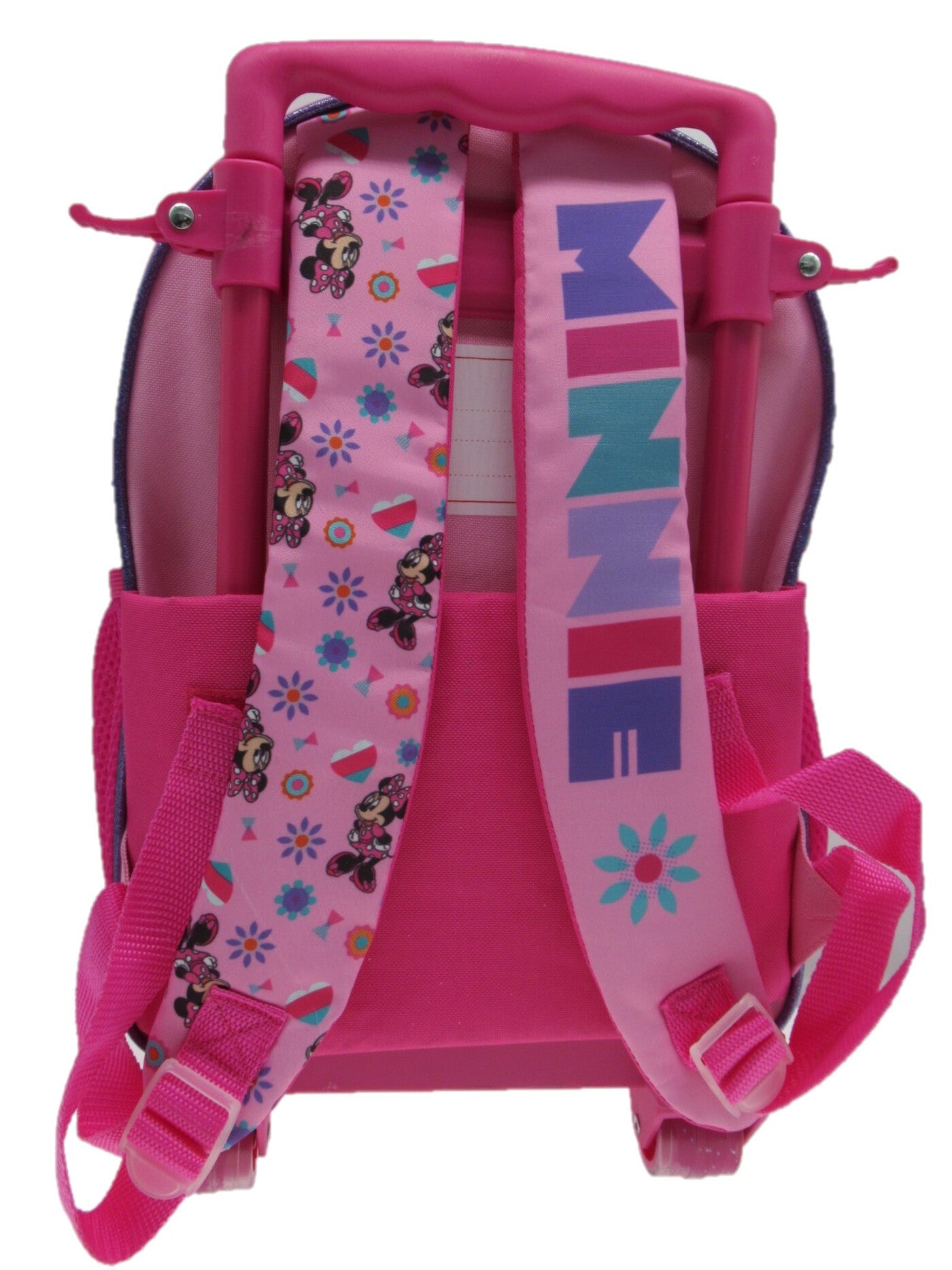 Mochila Escolar con Ruedas Niña Fabduo Minnie Rosado Disney - Mochilas Chile | The Brands Club cl