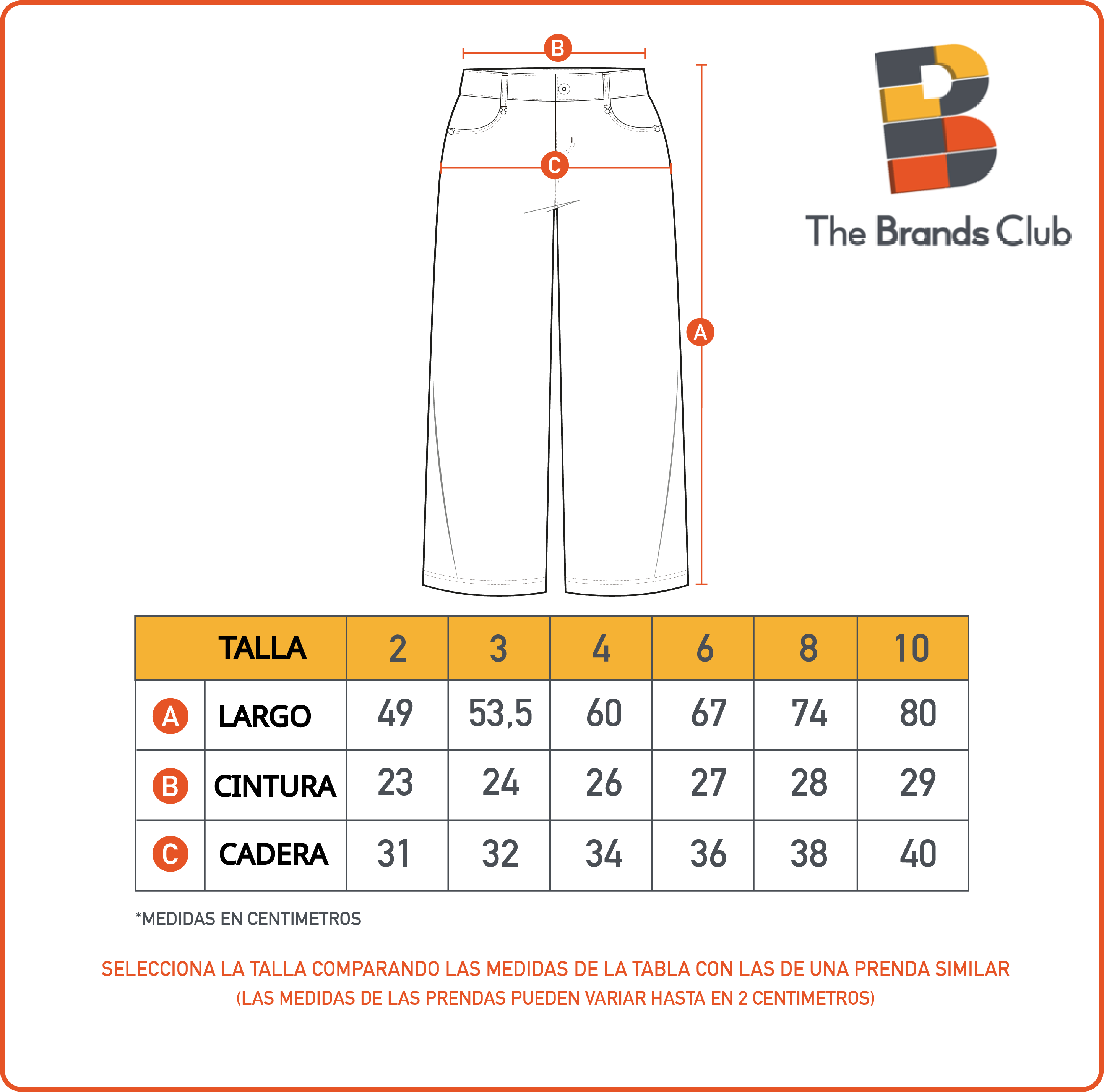 Jeans Niña Minnie Face Azul Disney