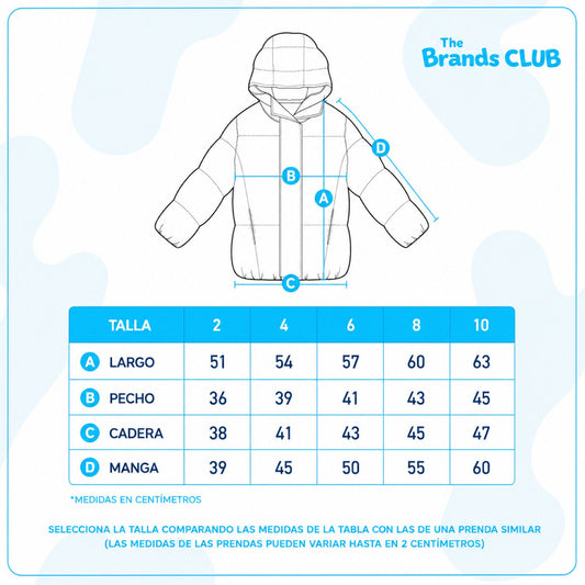 Parka Niña Full Print Lilo & Stitch Gris Disney - Chaquetas y Parkas Chile | The Brands Club cl