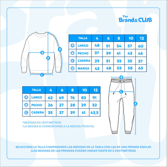 Conjunto Buzo Niño Sonic en Acción Azul Sonic - Buzos Chile | The Brands Club cl