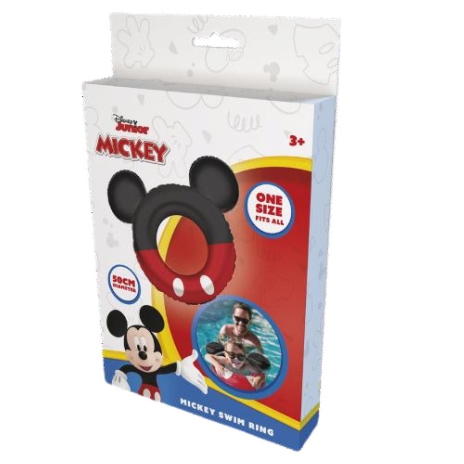 Flotador Anillo Niño Mickey Rojo Disney