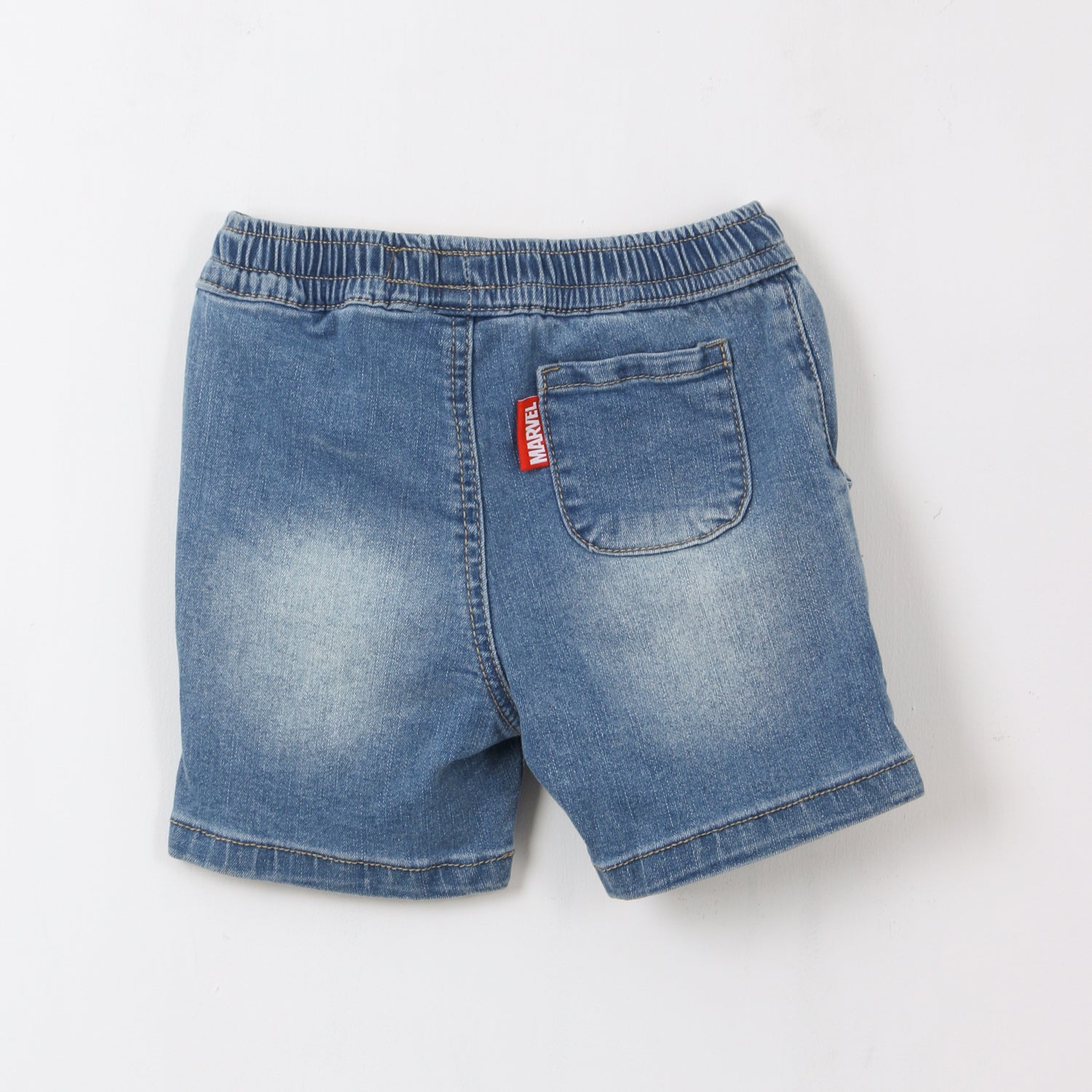 Short Niño Denim Azul Spidey Marvel