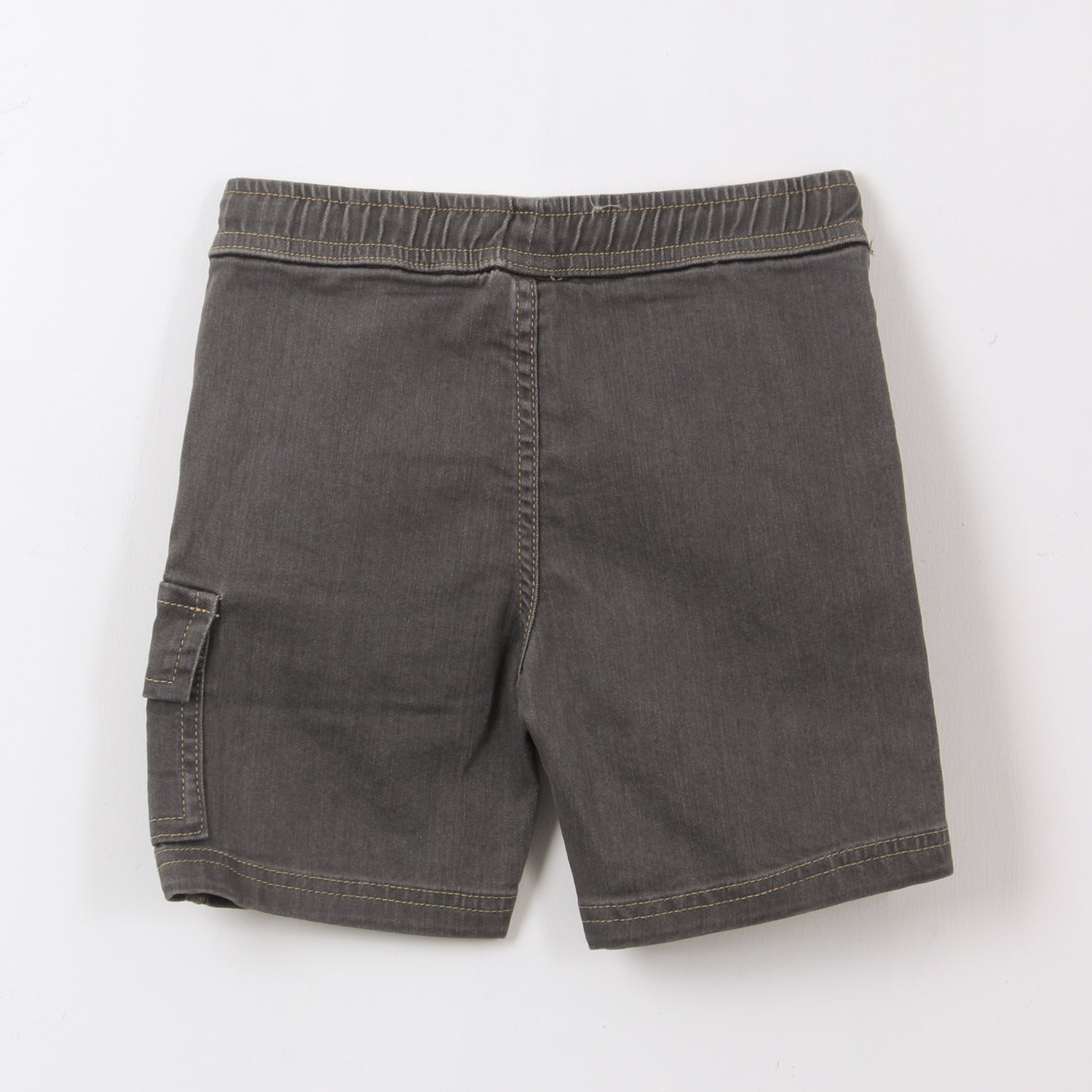 Short Niño Gris Cargo Denim Spiderman Marvel