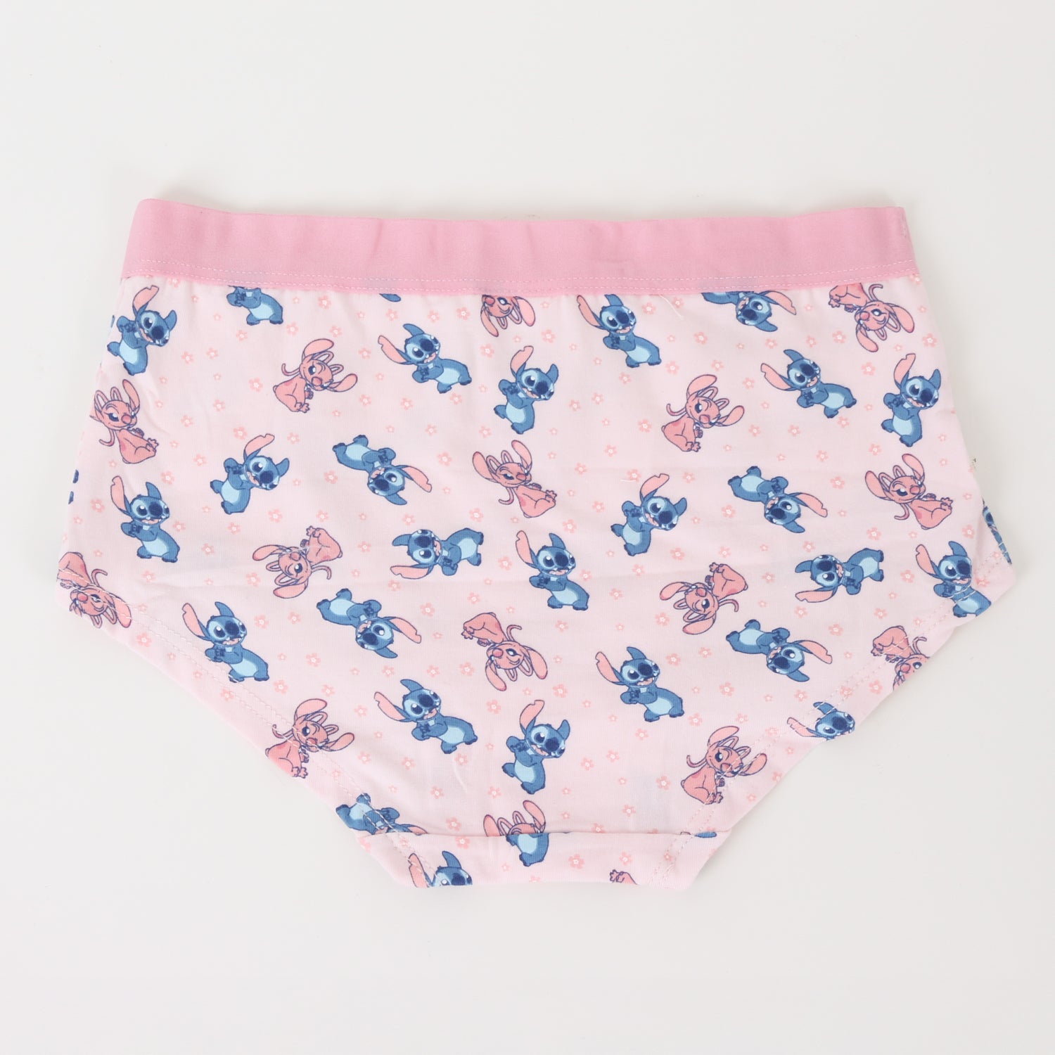 Tripack Calzón Niña Rosado Flores Lilo & Stitch Disney