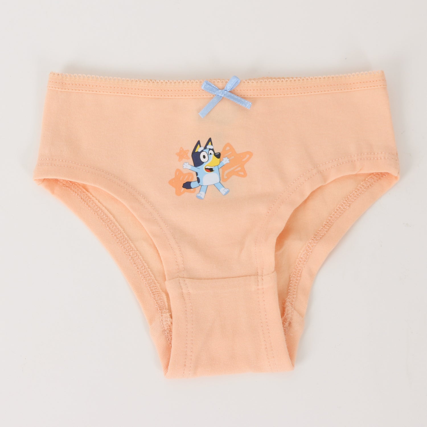 Tripack Calzón Niña Celeste Estrellas Bluey