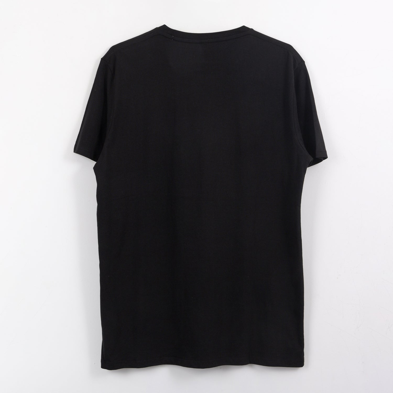 Polera Manga Corta Hombre Negro Be Here Now Oasis