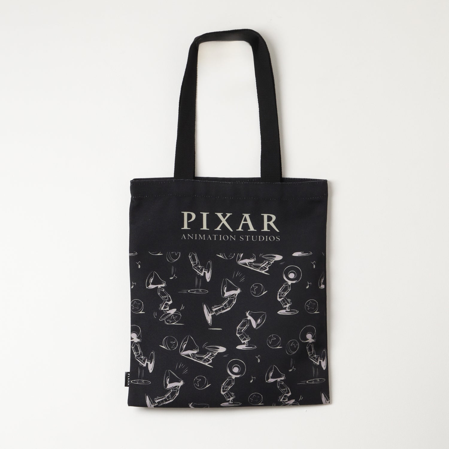 Totebag Niño Negro Full Print Pixar Disney