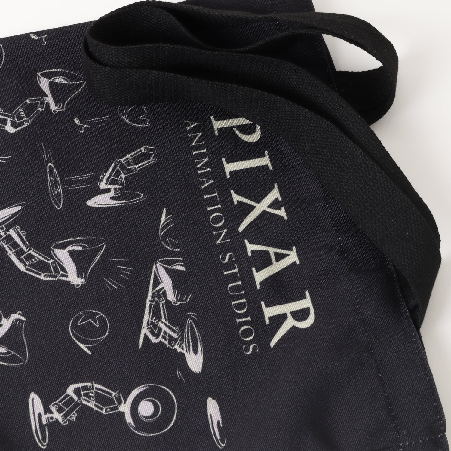 Totebag Niño Negro Full Print Pixar Disney