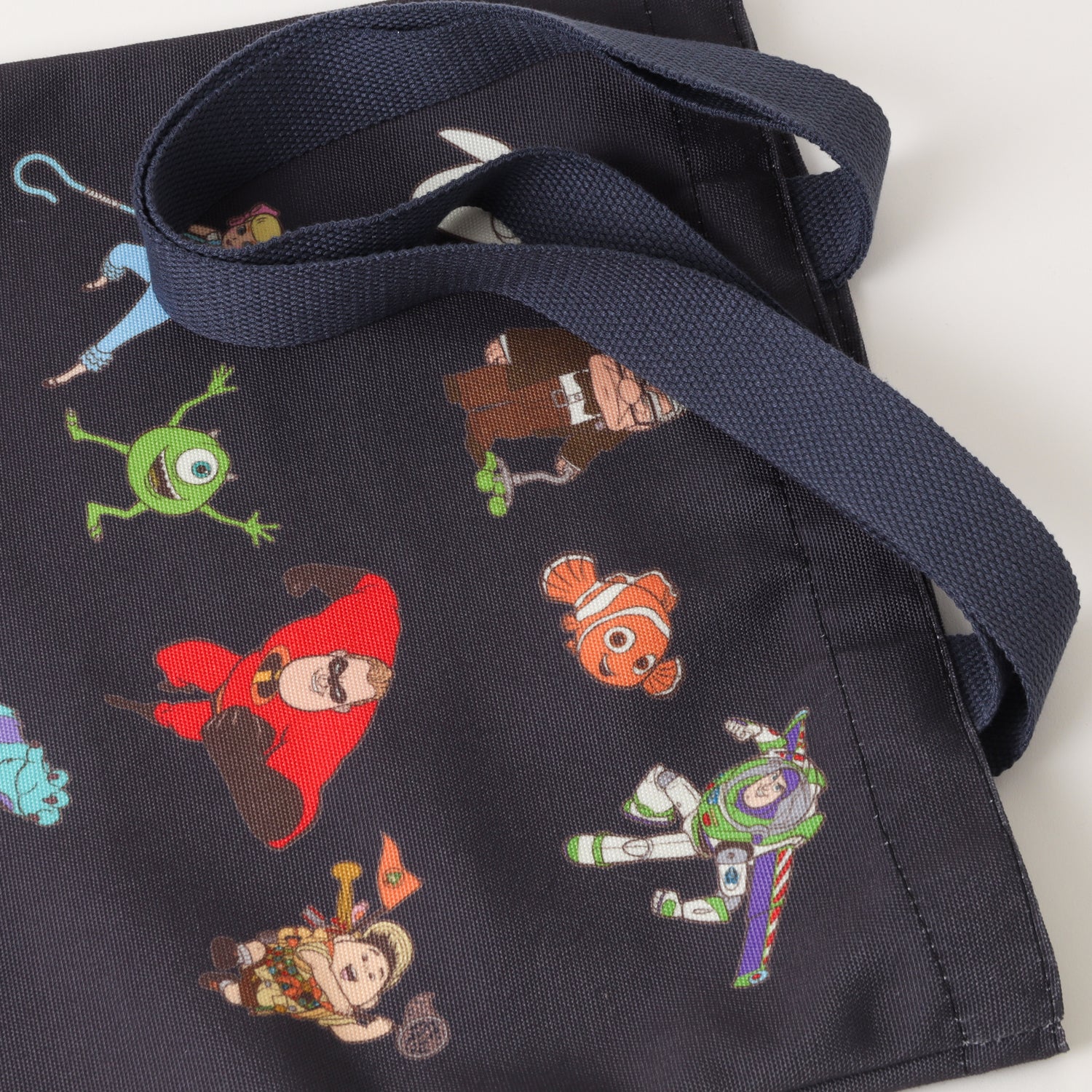 Totebag Niño Azul Full Personajes Pixar Disney