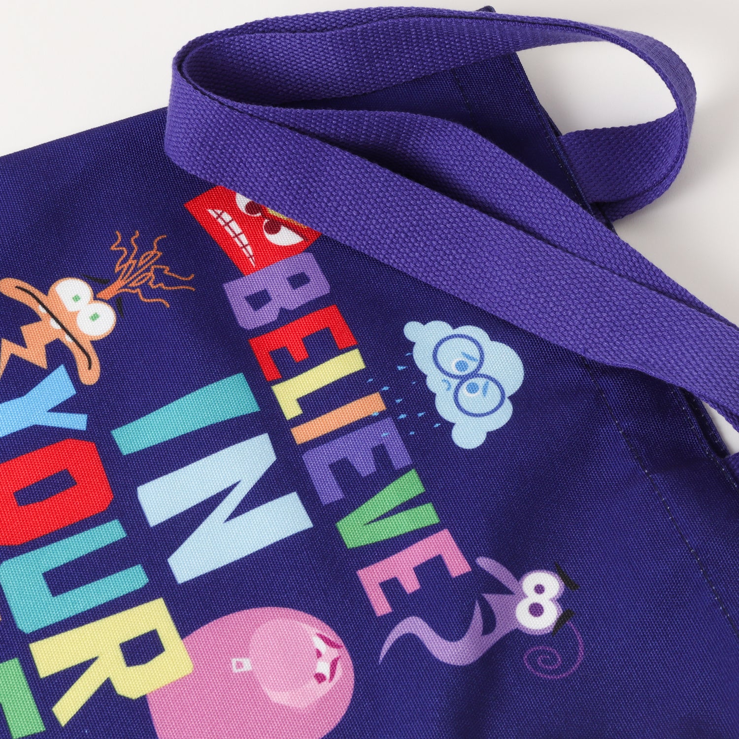 Totebag Niño Azul Personajes Color Pixar Disney