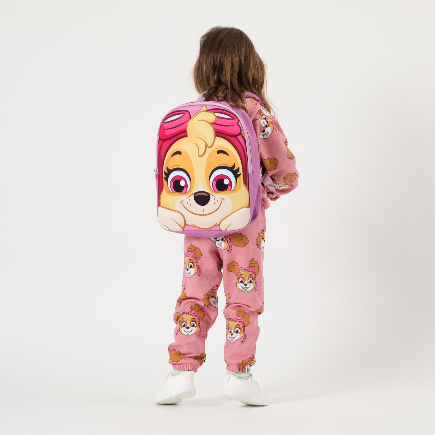 Mochila Niña Skye Face 3D Rosada Paw Patrol - Mochilas Chile | The Brands Club cl