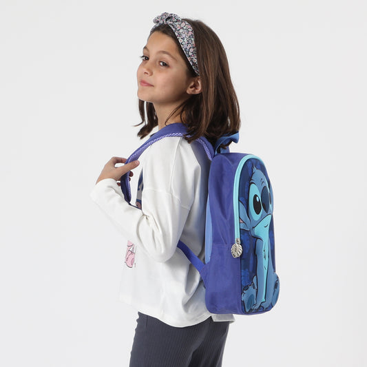 Mochila Unisex Stitch Face 3D Azul Disney - Mochilas Chile | The Brands Club cl