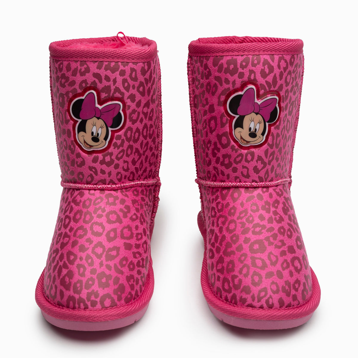 Bota Chiporro Niña Animal Print Minnie Fucsia Disney - Botas y Botines Chile | The Brands Club cl