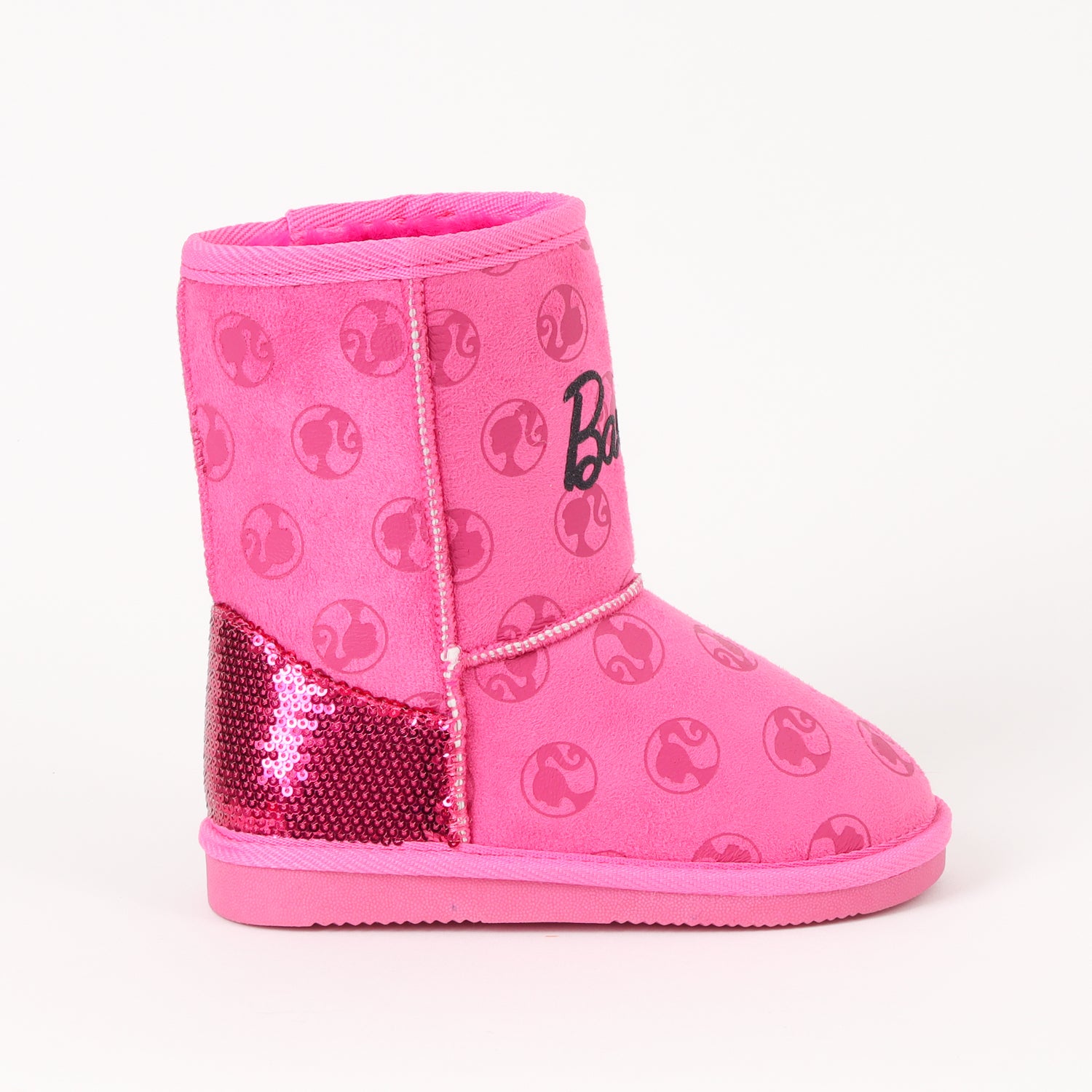 Bota Chiporro Niña Logo Rosado Barbie