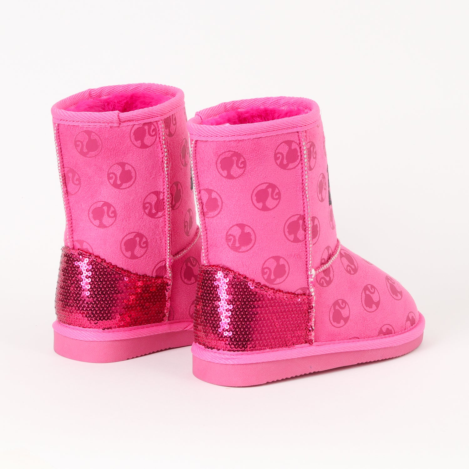 Bota Chiporro Niña Logo Rosado Barbie