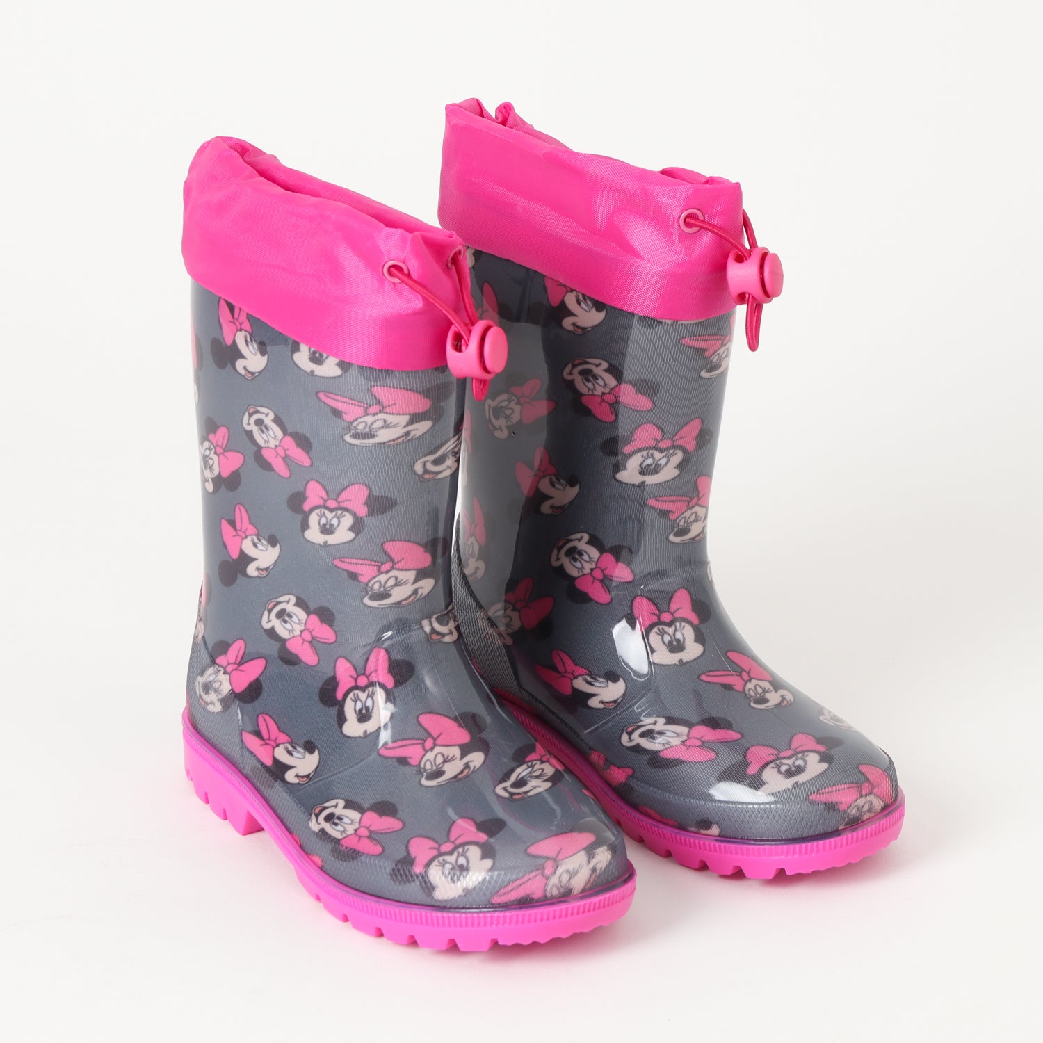 Bota De Agua Con Chiporro Niña Minnie Munch Rosado Disney