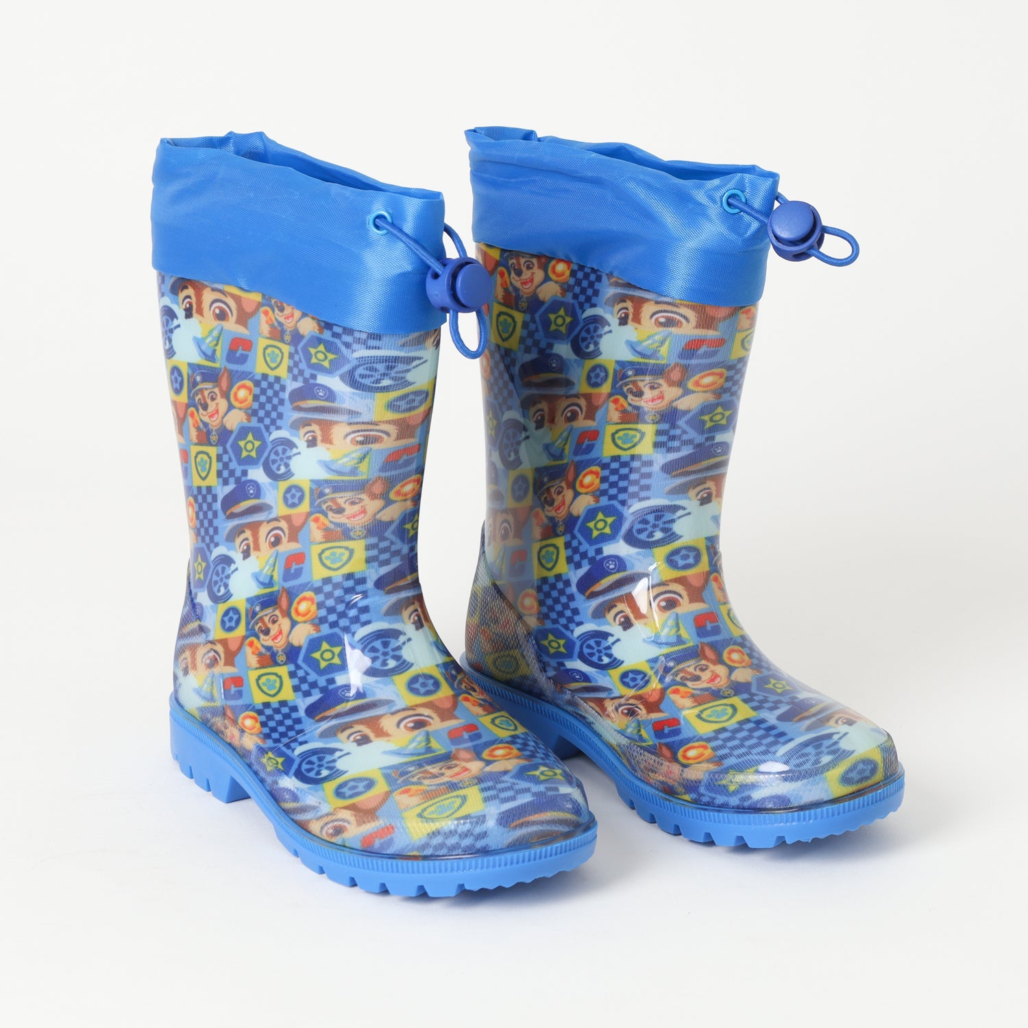 Bota De Agua Con Chiporro Niño Collage Azul Paw Patrol