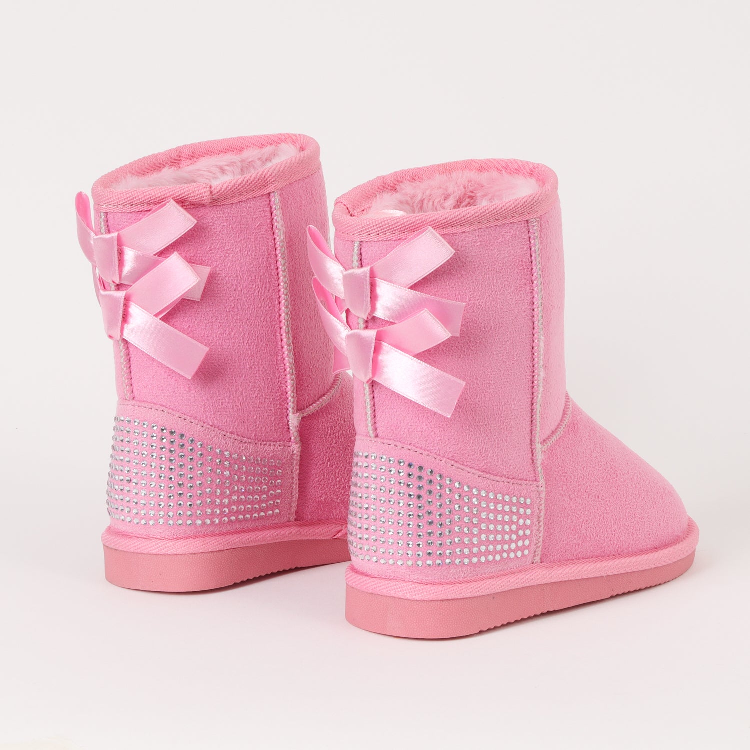 Bota Chiporro Niña Princesas Cintas Rosado Disney