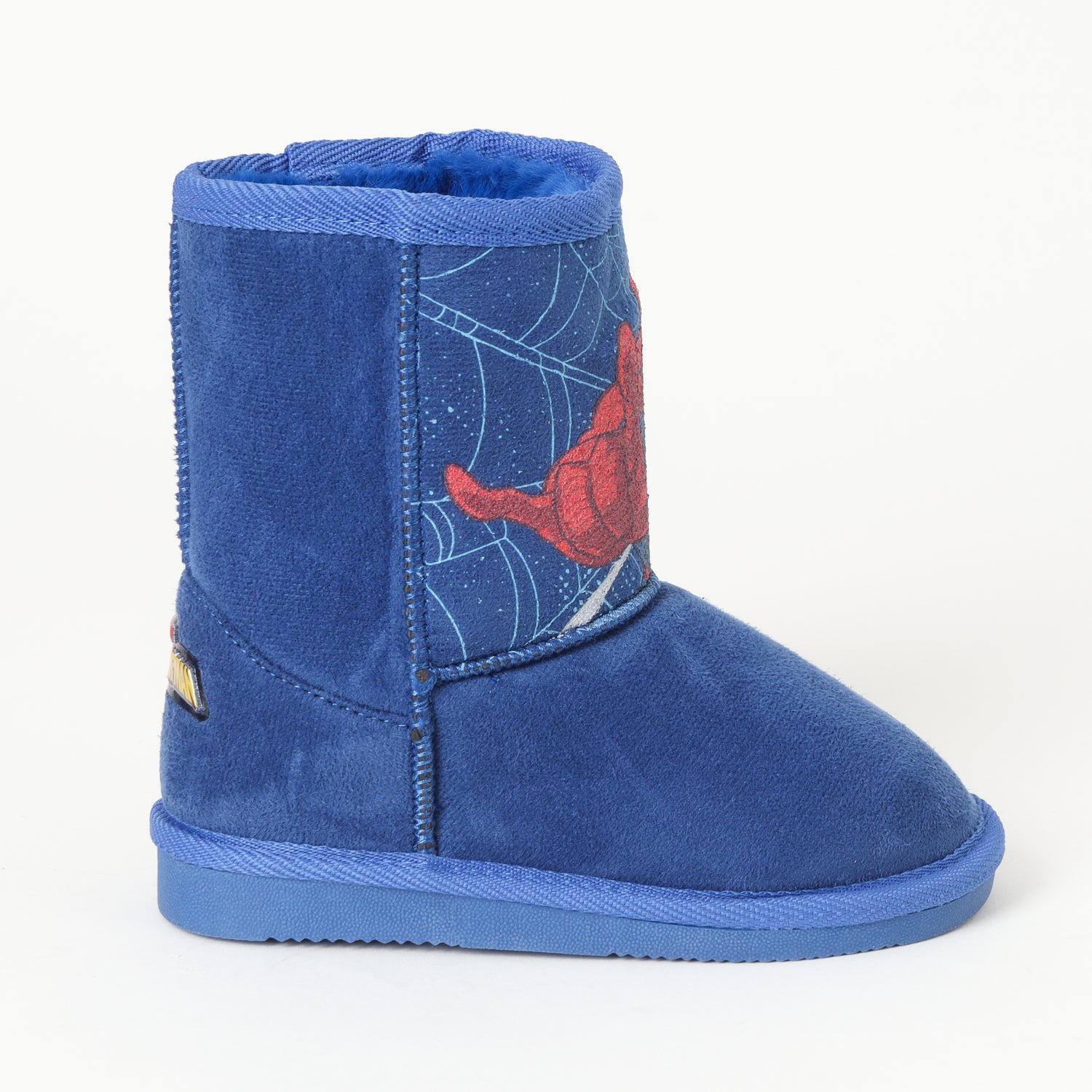 Bota Chiporro Niño Spiderman Telaraña Azul Marvel