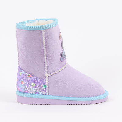 Bota Niña Chiporro Keep Palm Lilo & Stitch Morado Disney