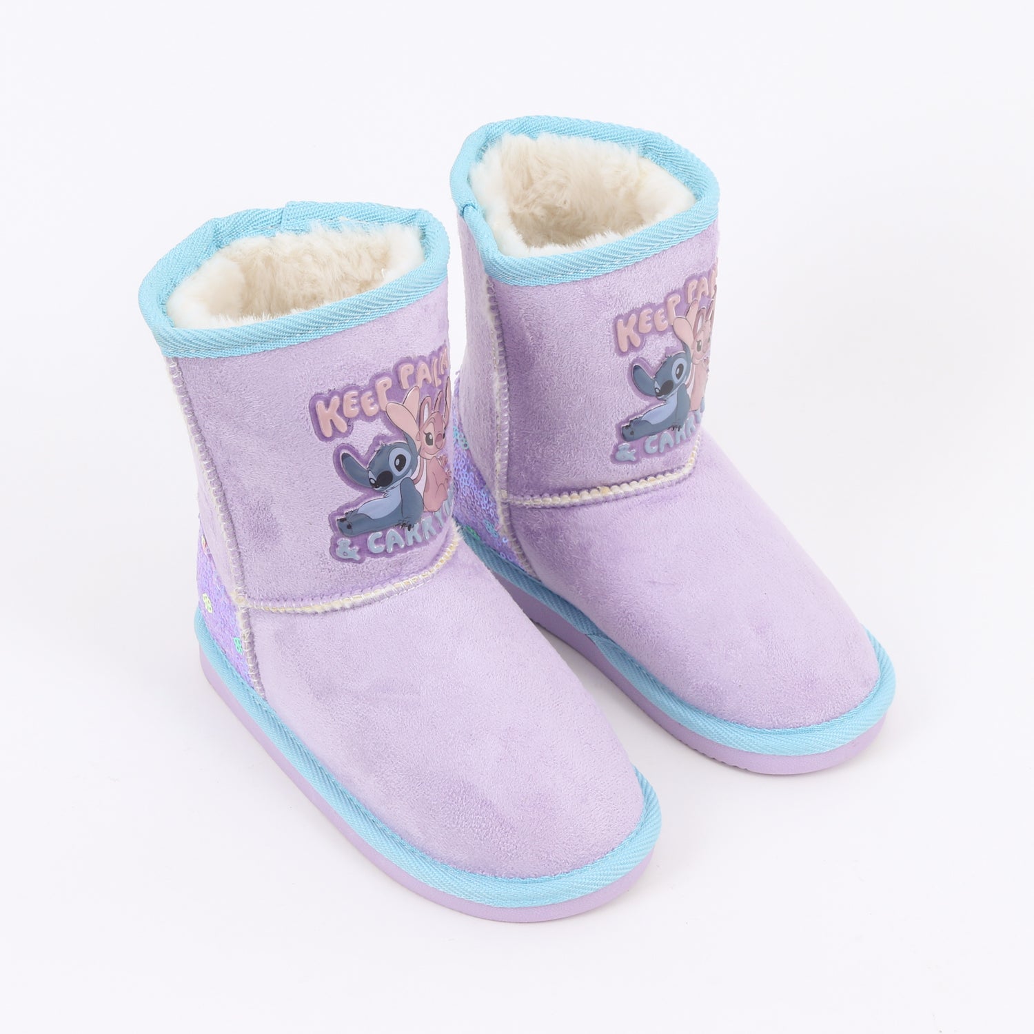 Bota Niña Chiporro Keep Palm Lilo & Stitch Morado Disney - Botas y Botines Chile | The Brands Club cl