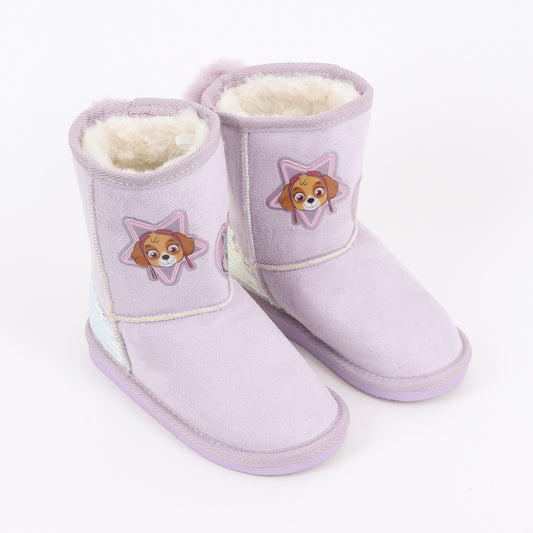 Bota Niña Chiporro Lentejuelas Skye Morado Paw Patrol - Botas y Botines Chile | The Brands Club cl